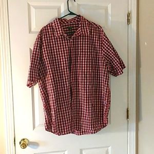 Men's George Casual Short Sleeve Button up 2XL